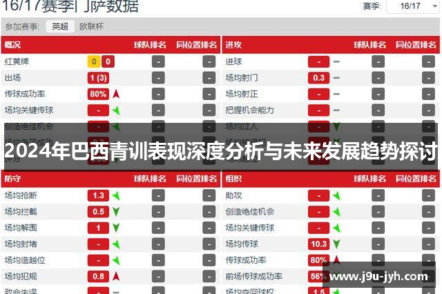 2024年巴西青训表现深度分析与未来发展趋势探讨